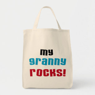Meine Granny Rocks T Shirts und Geschenke Tragetasche