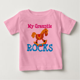 "Meine Grauntie Felsen! " Baby T-shirt