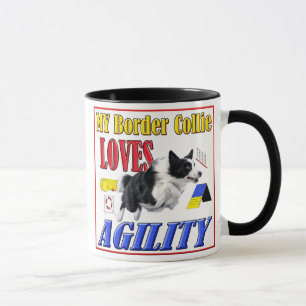 Meine Grenzcollie-Liebe-Agility-Tasse Tasse