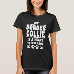 Meine Grenzkollie ist ein Herz an der Grenze C T-Shirt