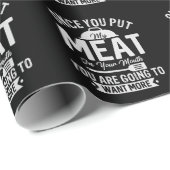 Meine Grillabend-GRILLEN Geschenkpapier (Rolleneckpunkt)