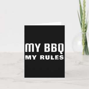 Meine Grillen Meine Regeln Karte
