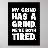 Meine Grind hat eine Klappe, wir beide haben einen Poster (Vorne)