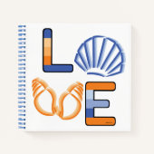 Meine große Liebe: das Meer Notizblock (Vorderseite)