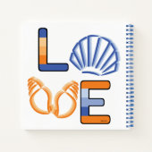 Meine große Liebe: das Meer Notizblock (Rückseite)