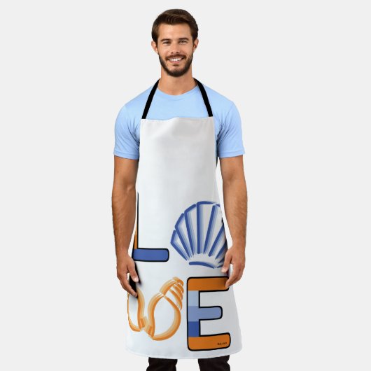 Meine große Liebe: das Meer Schürze (Getragen)