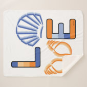 Meine große Liebe: das Meer Sherpadecke (Vorderseite (Horizontal))