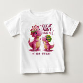 Meine große Tante-Liebe Baby T-shirt (Vorderseite)
