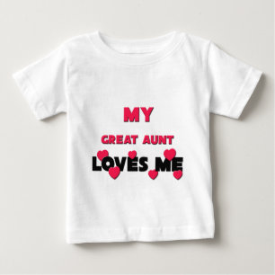 Meine große Tante-Liebe Baby T-shirt