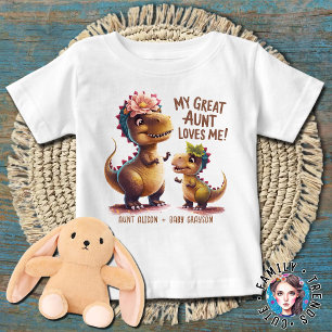 Meine große Tante-Liebe Baby T-shirt