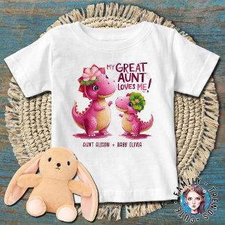 Meine große Tante-Liebe Baby T-shirt