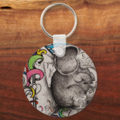 meine große Überraschung Keychian Schlüsselanhänger (Vorderseite)