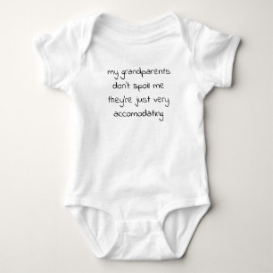 Meine Großeltern verschmähen mir keinen Baby-Bodys Baby Strampler