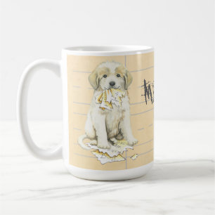 Meine großen Pyrenäen aßen meine Hausaufgaben Kaffeetasse