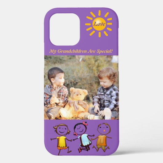 Meine Großkinder - Handy-Case für mein Foto Case-Mate iPhone Hülle (Rückseite)