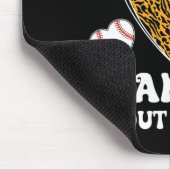 Meine Großmutter da draußen gibt Frauen Baseball-O Mousepad (Ecke)