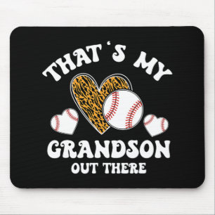Meine Großmutter da draußen gibt Frauen Baseball-O Mousepad