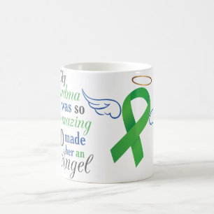 Meine Großmutter ein Engel - Gallenwegskrebs Kaffeetasse