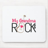 Meine Großmutter-Felsen Mousepad (Vorne)