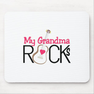 Meine Großmutter-Felsen Mousepad
