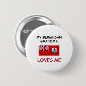 Meine Großmutter-Lieben von den Bermudas ich Button (Vorne & Hinten)