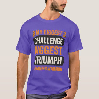 Meine größte Herausforderung wird mein größter Tri T-Shirt
