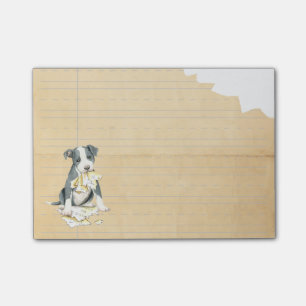 Meine Grube Stier aß meine Hausaufgaben Post-it Klebezettel