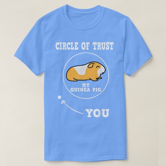 Meine Guinea Pig Circle Trust Funny Furry Potato P T-Shirt (Design vorne)