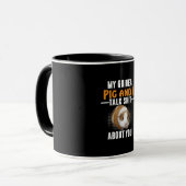 Meine Guinea Schweinefleisch und ich sprechen über Tasse (Vorderseite Links)