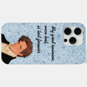 Meine gute Meinung, einmal verloren, ist für immer Case-Mate iPhone Hülle (Rückseite (Horizontal))