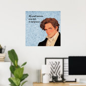 Meine gute Meinung, einmal verloren, ist für immer Poster (Heimbüro)