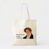 Meine gute Meinung, einmal verloren, ist für immer Tragetasche (Vorne)