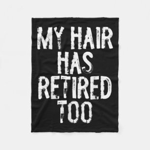 Meine Haare haben sich zu witzig witziger Joke Quo Fleecedecke