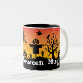 Meine Halloween-Tasse Zweifarbige Tasse (VorderseiteRechts)