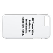Meine Hand heben Case-Mate iPhone Hülle (Rückseite (Horizontal))