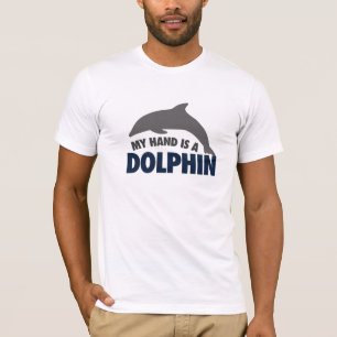 Meine Hand ist ein Delphin T-Shirt