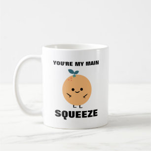 Meine Hauptorange Kaffeetasse