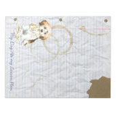 Meine Havanese Ate My Lessingplan Notizblock (Vorderseite)