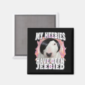 Meine Heebies wurden begraben Gen Z Funny Meme Wei Magnet (Vorderseite/Rückseite)