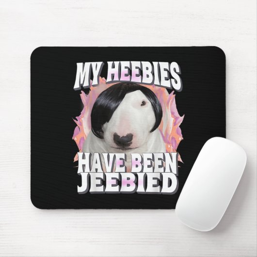 Meine Heebies wurden begraben Gen Z Funny Meme Wei Mousepad (Mit Mouse)