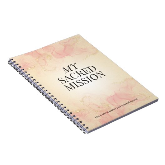 Meine heilige Mission - Eine weibliche Zeitschrift Notizblock (Rechte Seite)