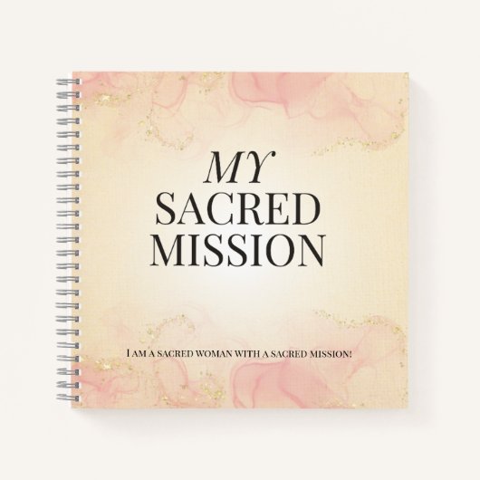 Meine heilige Mission - Sacred Journal Notizblock (Vorderseite)