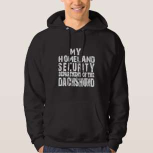 Meine Heimat-Sicherheitsabteilung der Dackel Hoodie