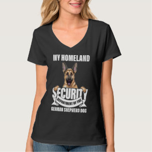Meine Heimat-Sicherheitsabteilung der Deutschen Po T-Shirt