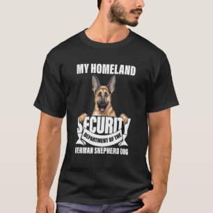 Meine Heimat Sicherheitsabteilung des Deutschen Sc T-Shirt