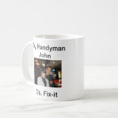 Meine Heimwerker-John-Kaffeetasse Kaffeetasse (Vorderseite Links)