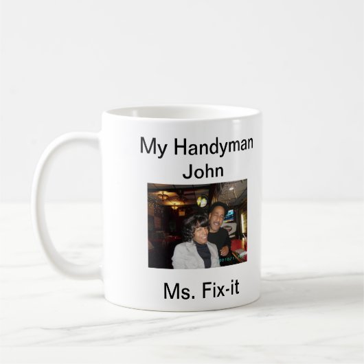 Meine Heimwerker-John-Kaffeetasse Kaffeetasse (Links)