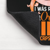 Meine Helden ich Orange für meine Nichte Rsd Crps Mousepad (Ecke)