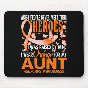 Meine Helden ich Orange für meine Tante Rsd Crps A Mousepad