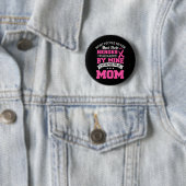 Meine Helden tragen Rosa für meine Mama Brustkrebs Button (Beispiel)